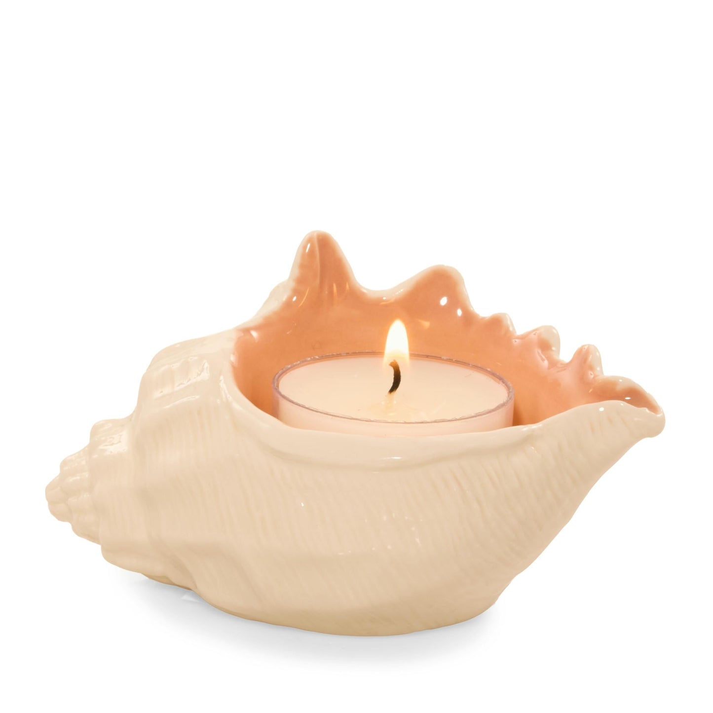 Seashell Tea Light Candle Holder - AMJT