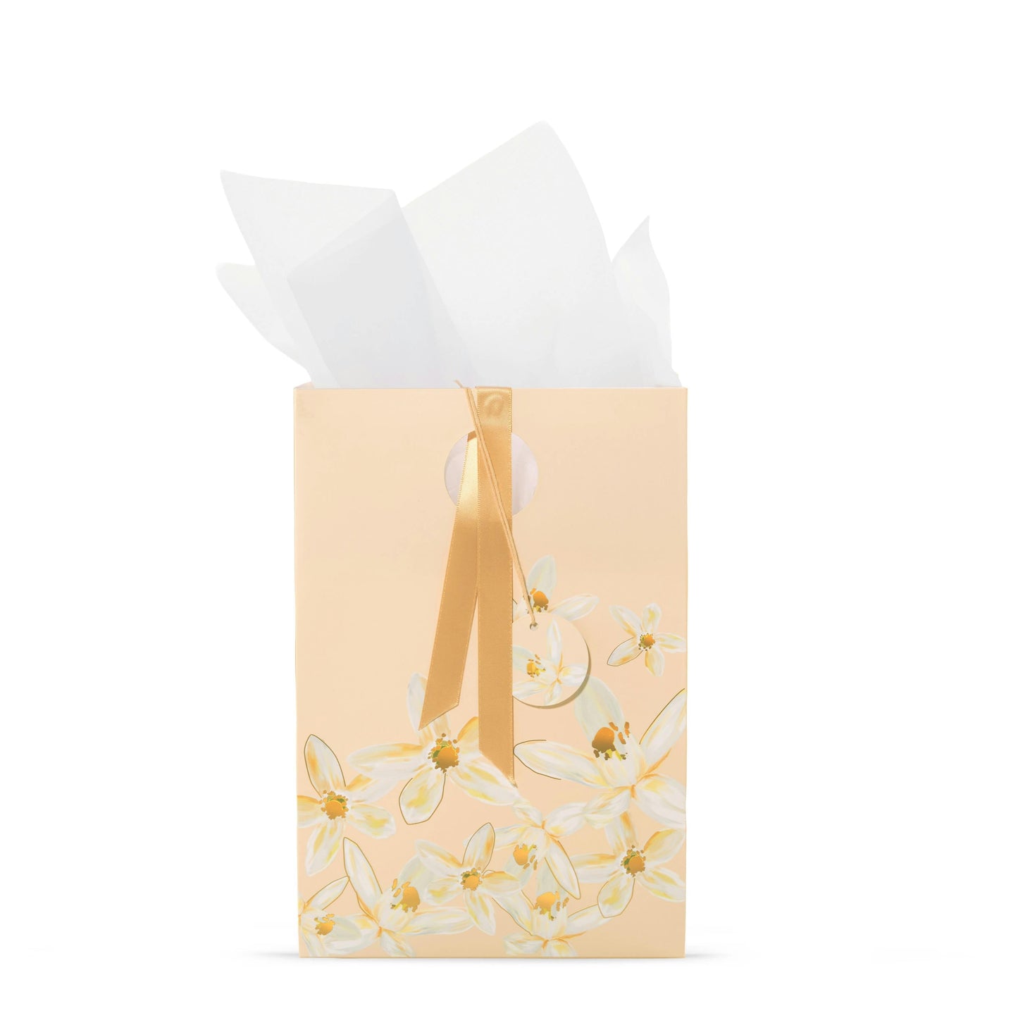 Peach Jasmine Floral Gift Bag - ZG0K