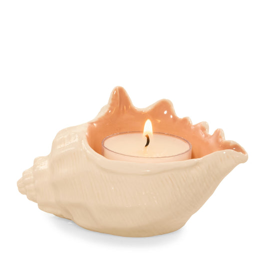 Seashell Tea Light Candle Holder - AMJT